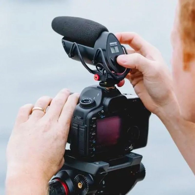 SHURE VP83 LENSHOPPER DSLR CAMERA-MOUNTED SHOTGUN MICROPHONE FOR HD CAMCORDERS