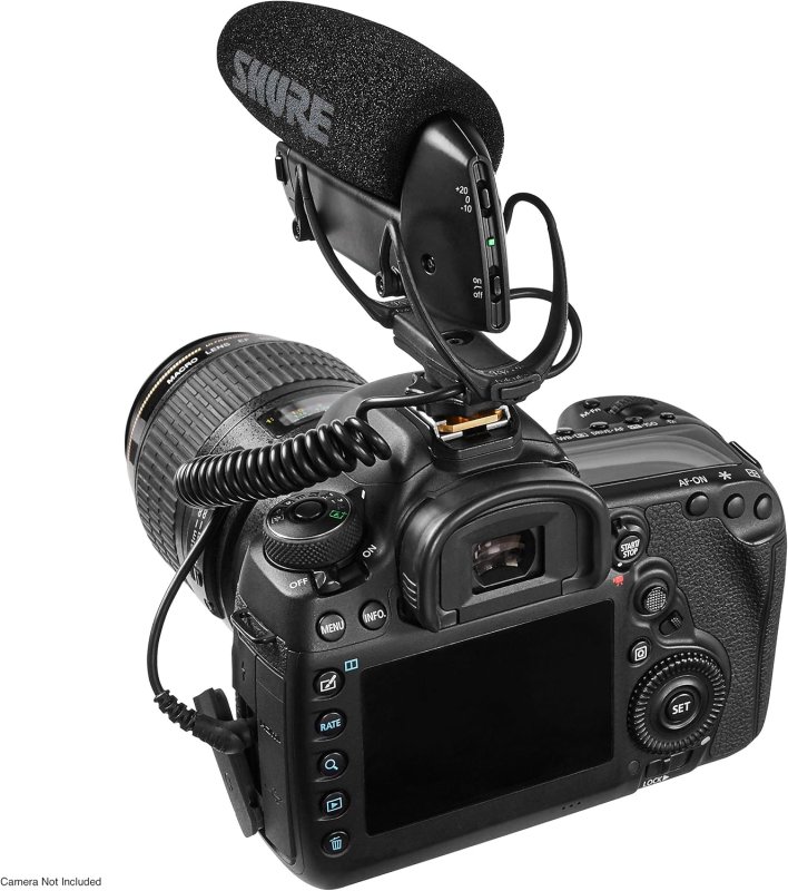 SHURE VP83 LENSHOPPER DSLR CAMERA-MOUNTED SHOTGUN MICROPHONE FOR HD CAMCORDERS
