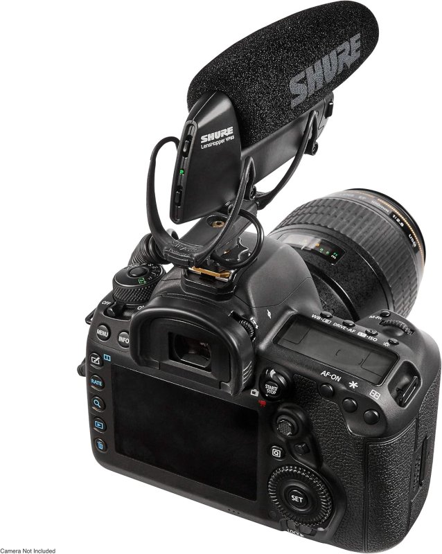 SHURE VP83 LENSHOPPER DSLR CAMERA-MOUNTED SHOTGUN MICROPHONE FOR HD CAMCORDERS