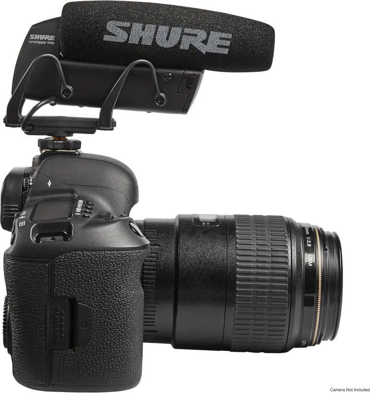 SHURE VP83 LENSHOPPER DSLR CAMERA-MOUNTED SHOTGUN MICROPHONE FOR HD CAMCORDERS