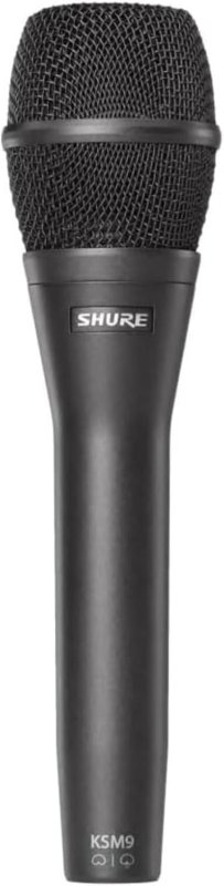 SHURE KSM9 CG CHARCOAL GREY PROFESSIONAL STUDIO VOCAL MICROPHONE HIGH-QUALITY SOUND