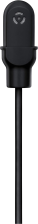 SHURE DURAPLEX OMNIDIRECTIONAL LAVALIER MICROPHONE BLACK WITH LEMO CONNECTOR DL4B O-LM3-A