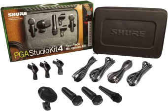 SHURE PG ALTA 4-PIECE STUDIO MICROPHONE KIT PROFESSIONAL RECORDING MICROPHONES SET