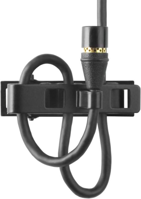 SHURE MX150B C-XLR BLACK CARDIOID 5MM LAVALIER MICROPHONE WITH XLR PREAMP SUBMINIATURE