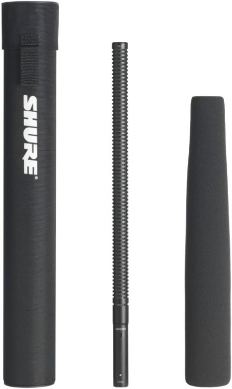 SHURE VP89L PREMIUM MODULAR DYNAMIC SHOTGUN MICROPHONE FOR SPORTS, ENG, WILDLIFE RECORDING