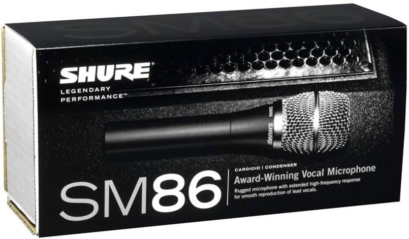 Shure SM86 Profesyonel Canlı Performans Mikrofonu | Amerikasepetim