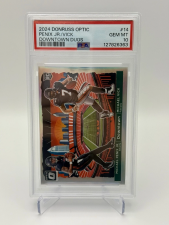 DONRUSS - DOWNTOWN! MICHAEL VICK, MICHAEL PENIX JR. #12 PSA 10 2024 PANINI