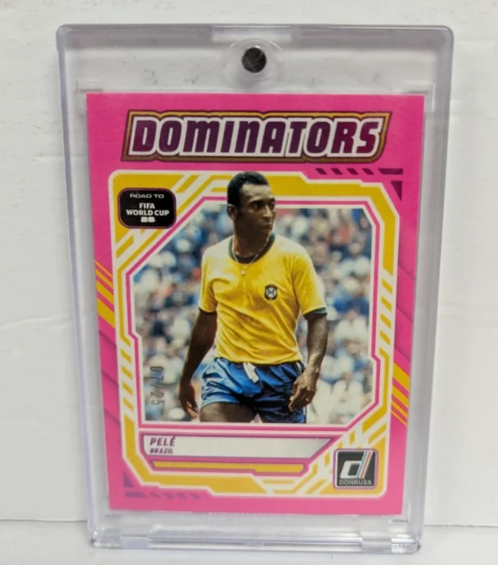DONRUSS 2025-26 DOMINATORS PELé BRAZIL #25 NUMBERED /25