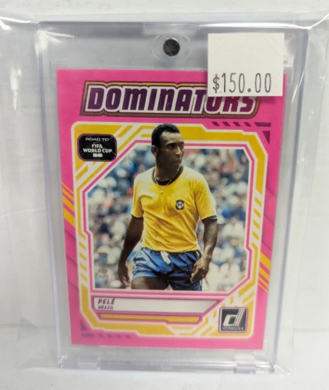 DONRUSS 2025-26 DOMINATORS PELé BRAZIL #25 NUMBERED /25