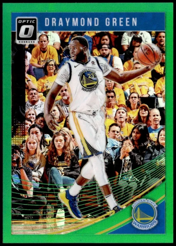 DONRUSS OPTIC #32 DRAYMOND GREEN GREEN #/5 E1 2018-19