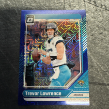 DONRUSS OPTIC TREVOR LAWRENCE BLUE OPTIC #3/5 SHARE 2024