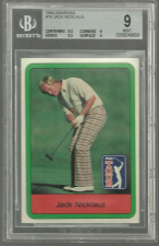 DONRUSS GOLF #16 BGS 9 9.5 9 9 8.5 MINT JACK NICKLAUS 1982