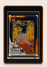 DONRUSS BOMB SQUAD KEN GRIFFEY JR BLUE #15 /35 2024