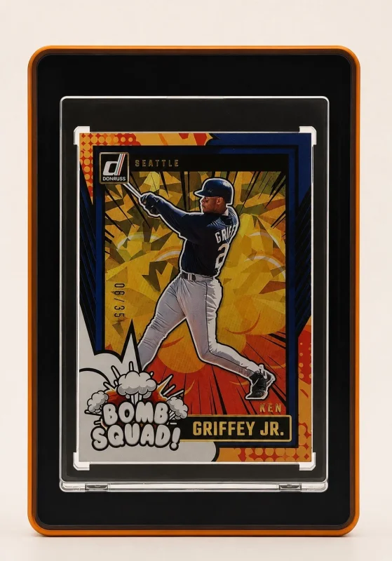 DONRUSS BOMB SQUAD KEN GRIFFEY JR BLUE #15 /35 2024