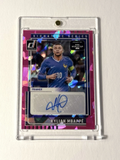 DONRUSS WORLD CUP - SIGNATURE SERIES KYLIAN MBAPPE PINK ICE SSP 2025-26 PANINI
