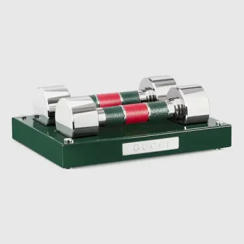 Gucci Dumbbells Set with Base