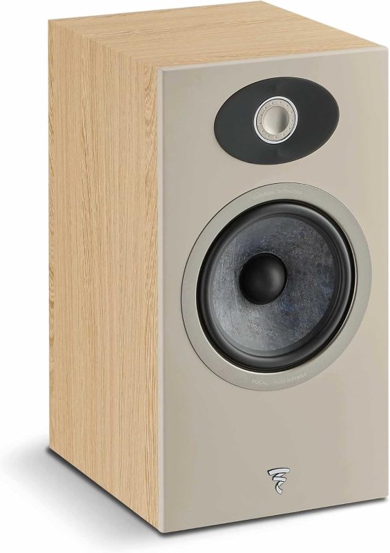 FOCAL THEVA N 1 2-WAY LIGHT WOOD BOOKSHELF LOUDSPEAKERS PAIR HIGH-QUALITY SOUND