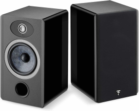 FOCAL VESTIA NO1 BLACK 2-WAY BOOKSHELF SPEAKERS PAIR HIGH-QUALITY AUDIO LOUDSPEAKERS