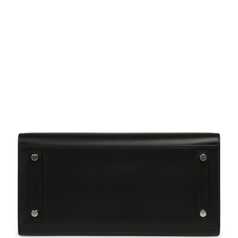 HERMèS BIRKIN SELLIER 30 BLACK TADELAKT PALLADIUM HARDWARE
