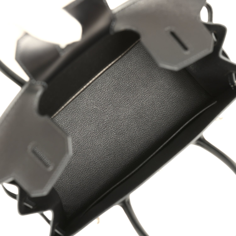 HERMèS BIRKIN SELLIER 30 BLACK TADELAKT PALLADIUM HARDWARE