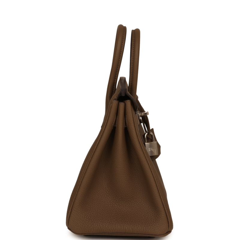 HERMèS BIRKIN 25 TOUNDRA TOGO PALLADIUM HARDWARE