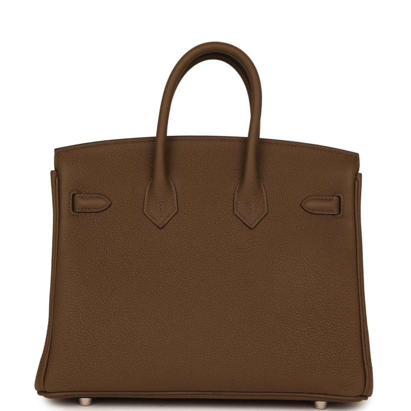 HERMèS BIRKIN 25 TOUNDRA TOGO PALLADIUM HARDWARE