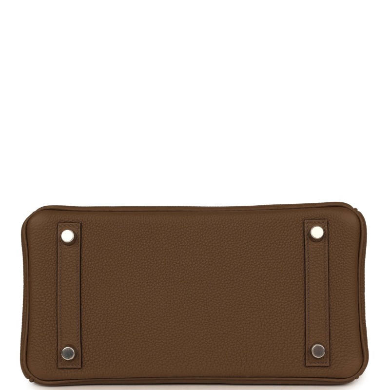 HERMèS BIRKIN 25 TOUNDRA TOGO PALLADIUM HARDWARE