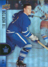 UPPER DECK TIM HORTONS 1 TIM HORTON TORONTO MAPLE LEAFS HOCKEY CARD COLLECTIBLE 2022-23