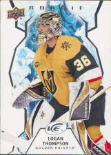UPPER DECK ICE 131 LOGAN THOMPSON VEGAS GOLDEN KNIGHTS ROOKIE HOCKEY CARD 2021-22