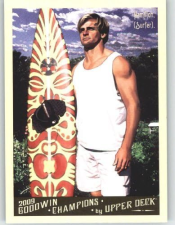 UPPER DECK BASEBALL CARD SURFER SURFING LAIRD HAMILTON 2009 GOODWIN CHAMPIONS 129