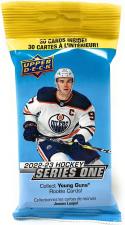 UPPER DECK 2022-23 SERIES 1 HOCKEY CARD FAT PACK 30 COLLECTIBLE CARDS INCLUDED