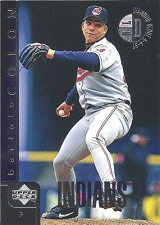 UPPER DECK BARTOLO COLON ROOKIE CARD 75 CLEVELAND INDIANS BASEBALL CARD FREE SHIPPING 1998