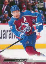 UPPER DECK 49 CALE MAKAR COLORADO AVALANCHE NHL HOCKEY TRADING CARD 2022-23