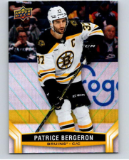 UPPER DECK TIM HORTONS PATRICE BERGERON 37 BOSTON BRUINS HOCKEY CARD - SPORTSCARD SUPERSTORE 2023-24