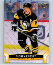 UPPER DECK TIM HORTONS SIDNEY CROSBY 87 PITTSBURGH PENGUINS HOCKEY CARD 2023-24