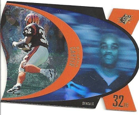 UPPER DECK SPX KI-JANA CARTER ROOKIE BASEBALL CARD SPX17 CINCINNATI BENGALS FREE SHIP 1996