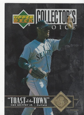 UPPER DECK OVERSIZED COLLECTIBLE BASEBALL CARD T27 SEATTLE MARINERS KEN GRIFFEY JR 1997