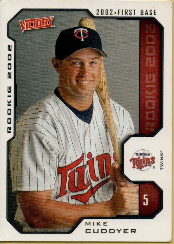 UPPER DECK BASEBALL CARD 529 MINNESOTA TWINS - FREE SHIPPING MICHAEL CUDDYER 2002