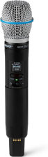 SHURE SLXD2 WIRELESS HANDHELD MICROPHONE TRANSMITTER WITH BETA 87A CAPSULE FOR CLEAR AUDIO
