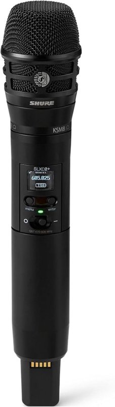 SHURE SLXD2 WIRELESS HANDHELD MICROPHONE TRANSMITTER WITH KSM8 CAPSULE FOR CLEAR AUDIO