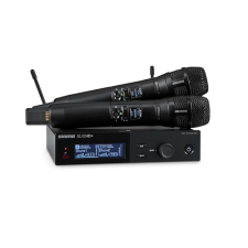 SHURE SLXD24D DUAL WIRELESS MICROPHONE SYSTEM WITH NEXADYNE 8 C RECEIVER - G57 BAND