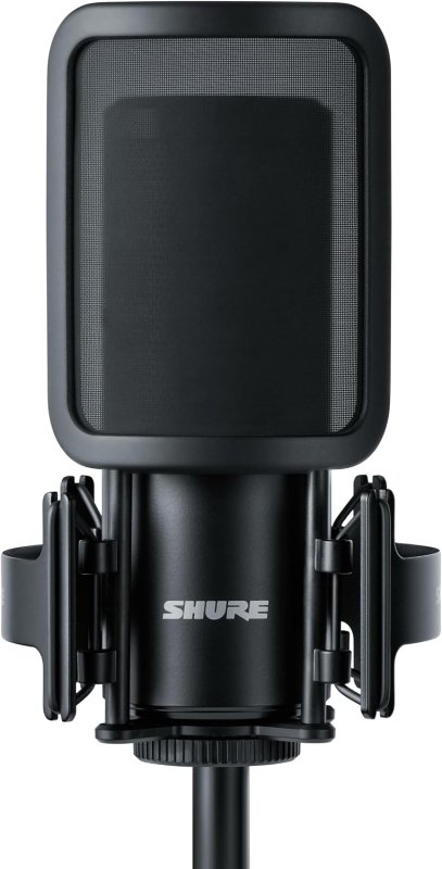 SHURE SM4 XLR STUDIO CONDENSER MICROPHONE KIT FOR PROFESSIONAL RECORDING AND STREAMING