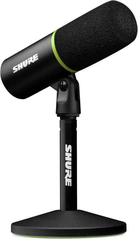 SHURE MV6 USB MICROPHONE GEN 1 FOR GAMING, STREAMING, AND RECORDING HIGH-QUALITY AUDIO