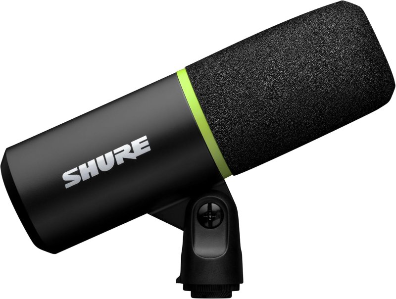 SHURE MV6 USB MICROPHONE GEN 1 FOR GAMING, STREAMING, AND RECORDING HIGH-QUALITY AUDIO