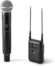 SHURE SLXD25 SM58 WIRELESS DIGITAL VOCAL MIC SYSTEM WITH SM58 MIC SLXD5 RECEIVER