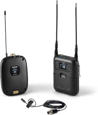 SHURE SLXD15 DL4B WIRELESS LAVALIER MIC SYSTEM WITH SLXD1 BODYPACK SLXD5 RECEIVER G58