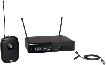 SHURE SLXD14 93 DIGITAL WIRELESS MICROPHONE SYSTEM WITH SLXD1 BODYPACK WL93 LAVALIER MIC
