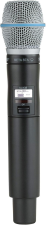 SHURE ULXD2 B87A HANDHELD WIRELESS TRANSMITTER WITH BETA 87A VOCAL MIC CAPSULE FOR ULX-D SYSTEMS