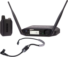 SHURE GLXD14 SM35 WIRELESS HEADSET MIC SYSTEM 12-HOUR BATTERY, 100FT RANGE, SINGLE CHANNEL