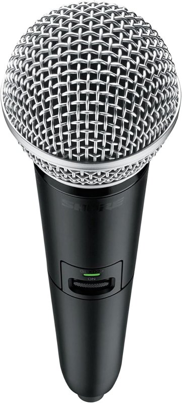 SHURE GLXD2 SM58 HANDHELD WIRELESS TRANSMITTER WITH SM58 VOCAL MIC CAPSULE FOR GLX-D SYSTEMS